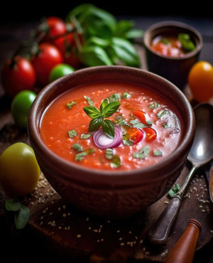 Tomato Dhaniya shorba